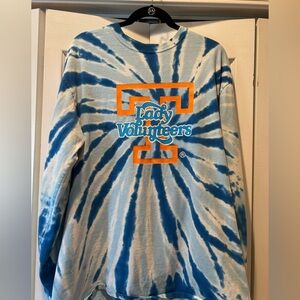 Blue Tie-Dye men’s XL Tennessee Lady Vols long sleeve T-shirt